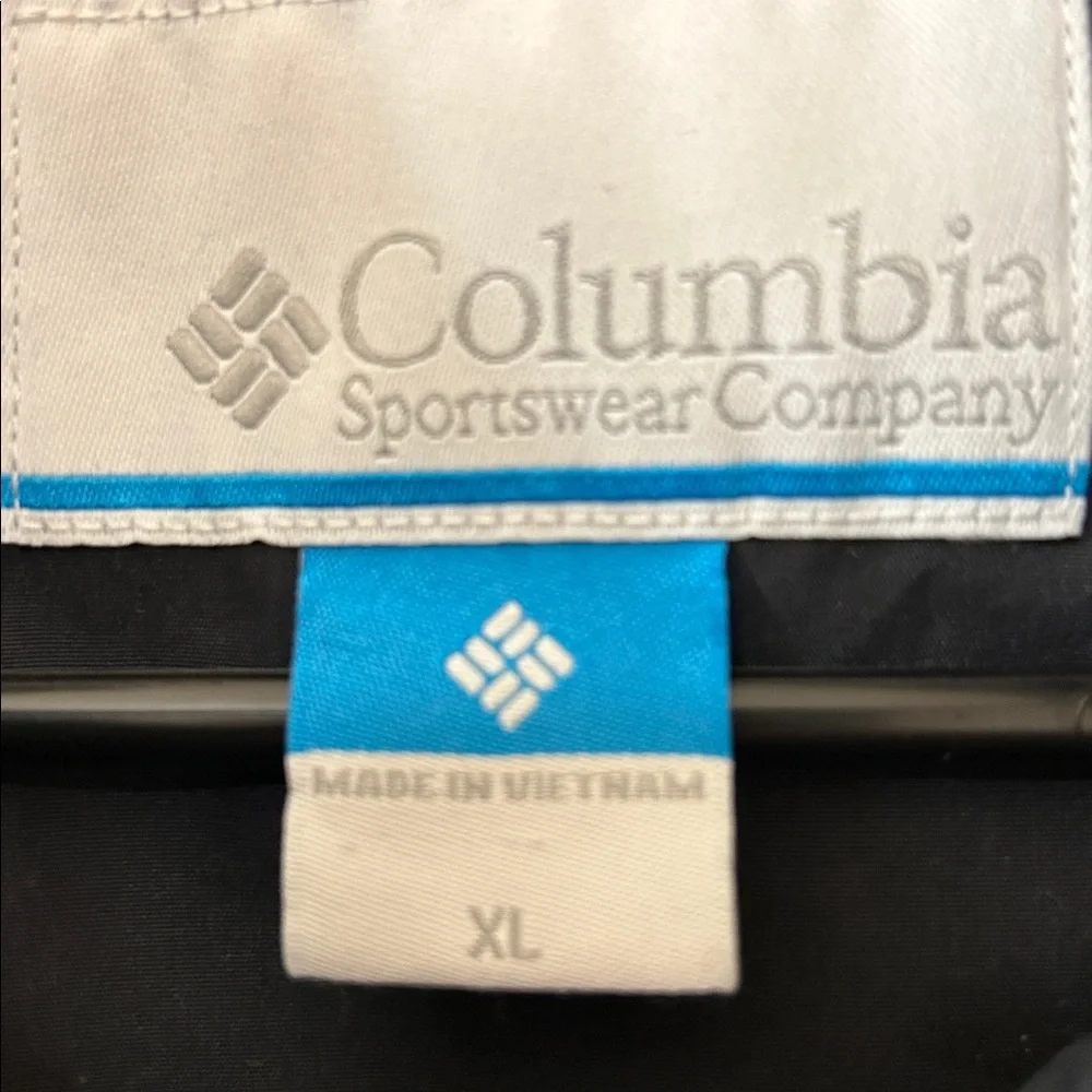 Columbia Black Full-Zip Windbreaker Jacket - Picture 4 of 4